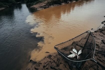 Sungai Malinau Berwarna Cokelat Susu